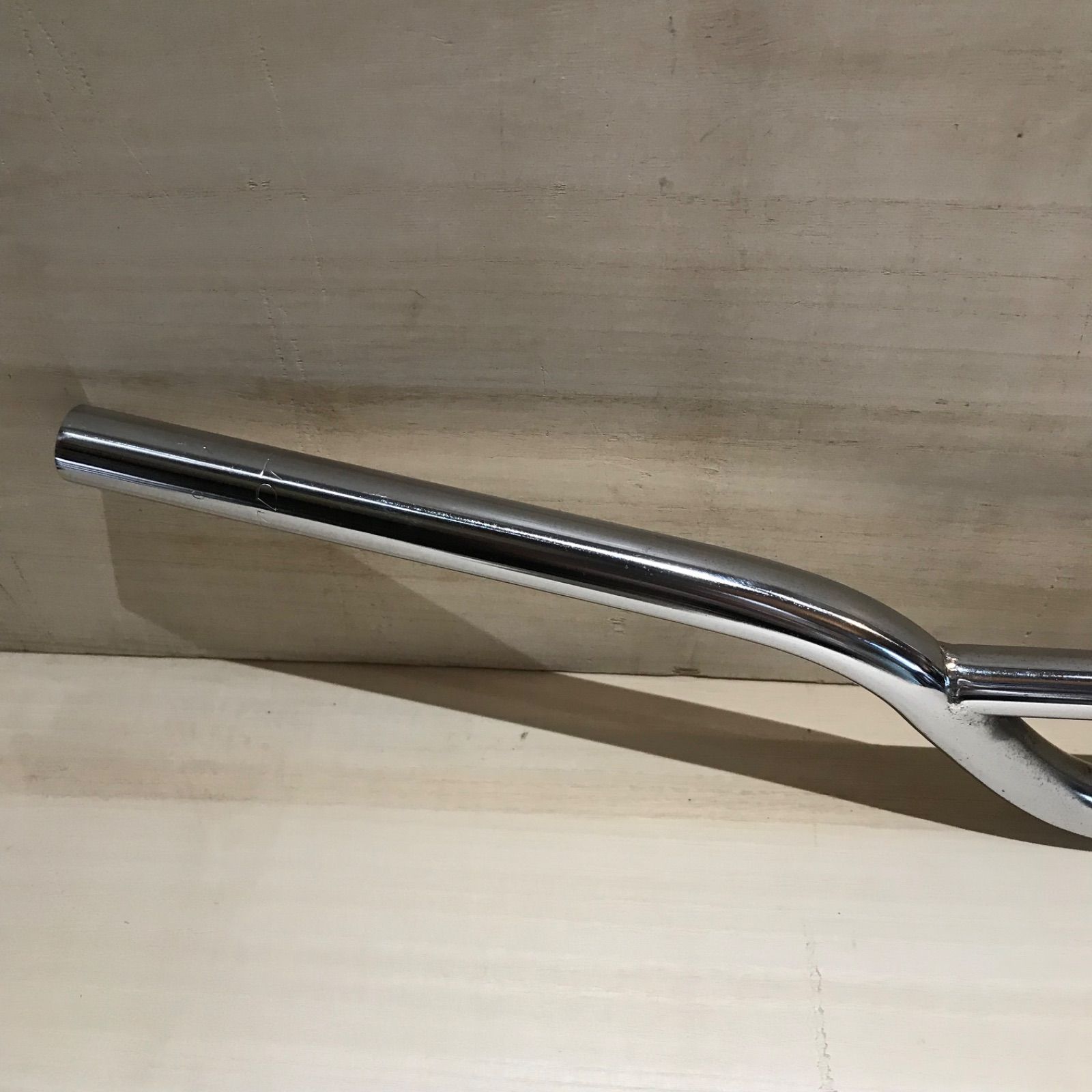 中古ハンドル】FAIRDALE MX-4 2PC BAR 22.2″ 4″ CHROME BMXスタイルの 