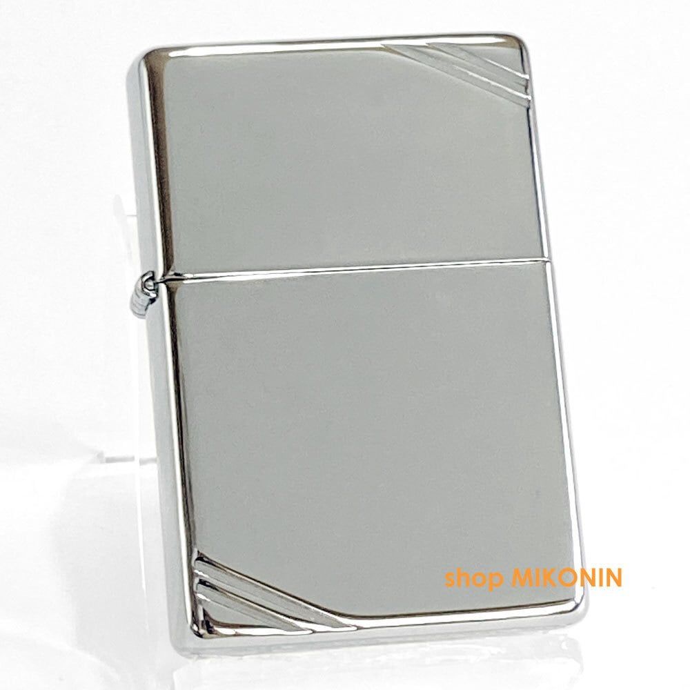 ZIPPO 1937 復刻 フラットトップ ハイポリッシュクローム 260 ダイアゴナルライン 定番 ジッポー オイルライター