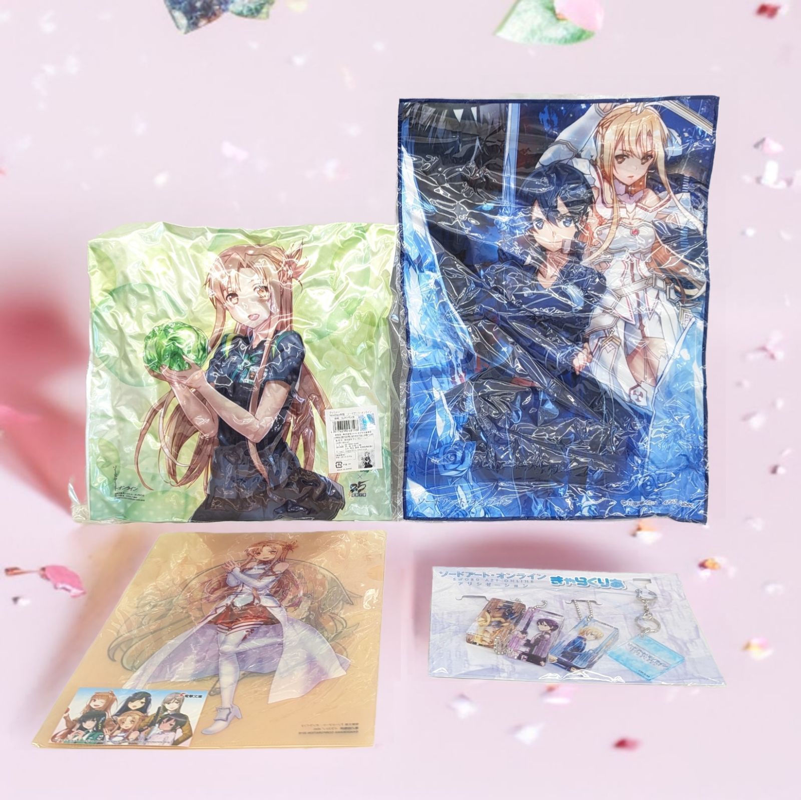 新品未使用 希少 レア SAO グッズ アニメ まとめ売り NewDays制服 