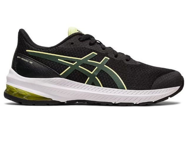 asics アシックス GT-1000 12 GS ブラック/RAIN 24.5cm 1014A296 3 | ファッション小物 スポーツ 運動 靴 くつ シューズ 子供用 子供 子ども用 子供靴 キッズ ジュニア ランニング デイリー 履き心地 安定 