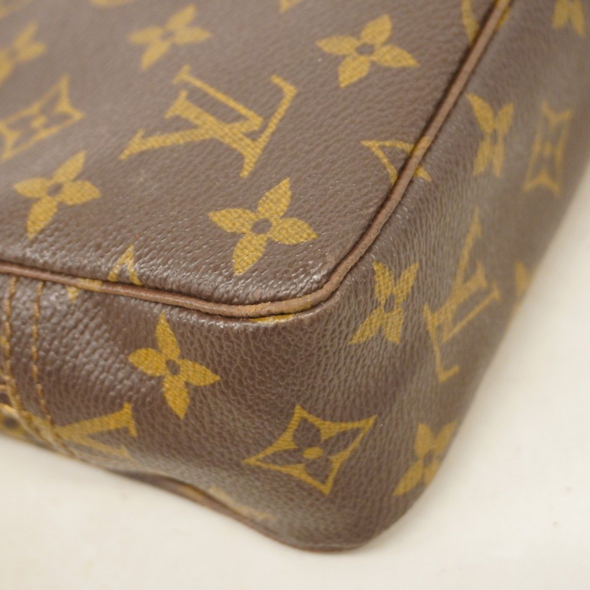 ルイヴィトン　ポーチ　トゥルーストワレット23 モノグラム　ブラウン LOUIS VUITTON ルイヴィトン モノグラム トゥルーストワレット23