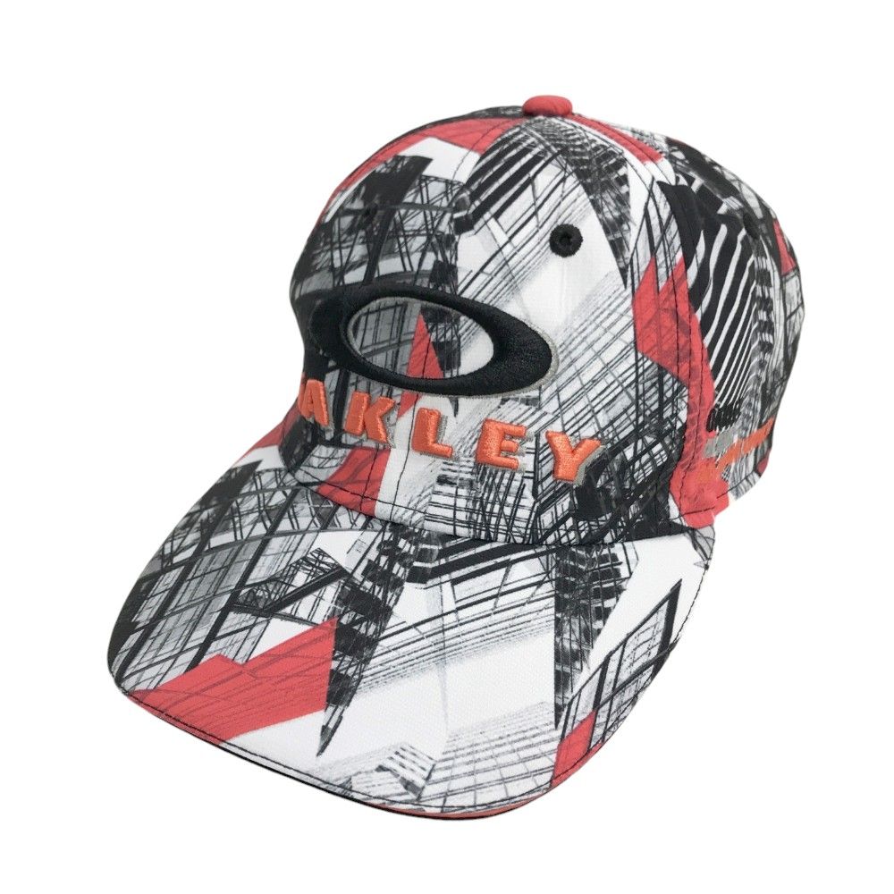 OAKLEY オークリー  キャップ 総柄 ホワイト系  [240101290342] ゴルフウェア ストスト