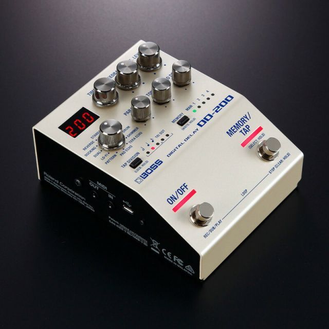 BOSS DD-200 デジタルディレイ（中古） BOSS（楽器、器材） BOSS DD-200 エフェクター／ディレイ【配送