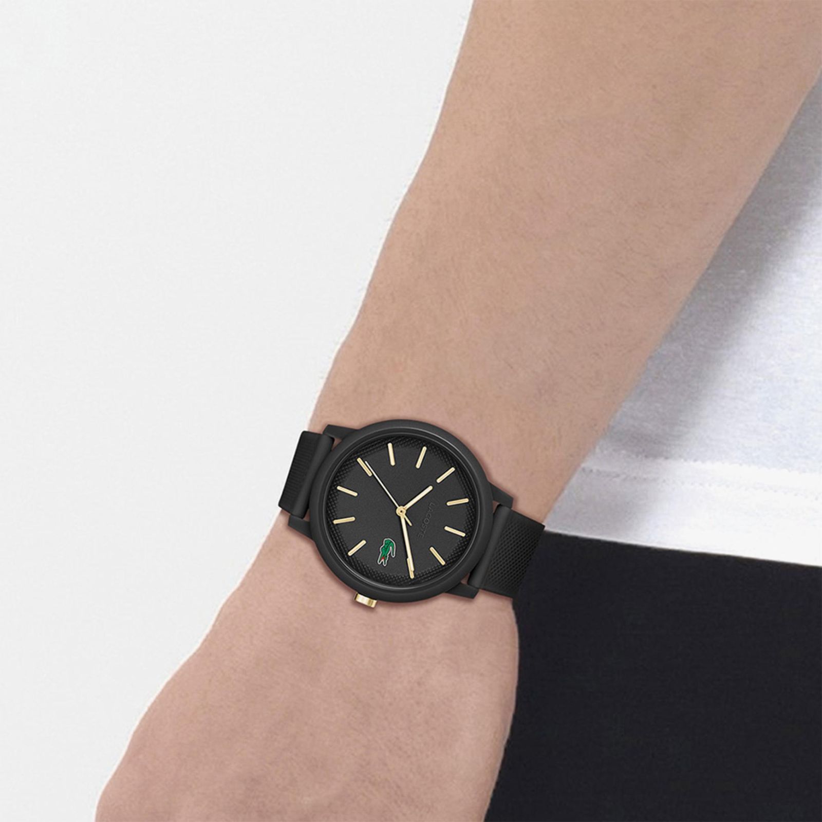 ラコステ 腕時計 メンズ 男性 2011233 2011234 ブラック 黒