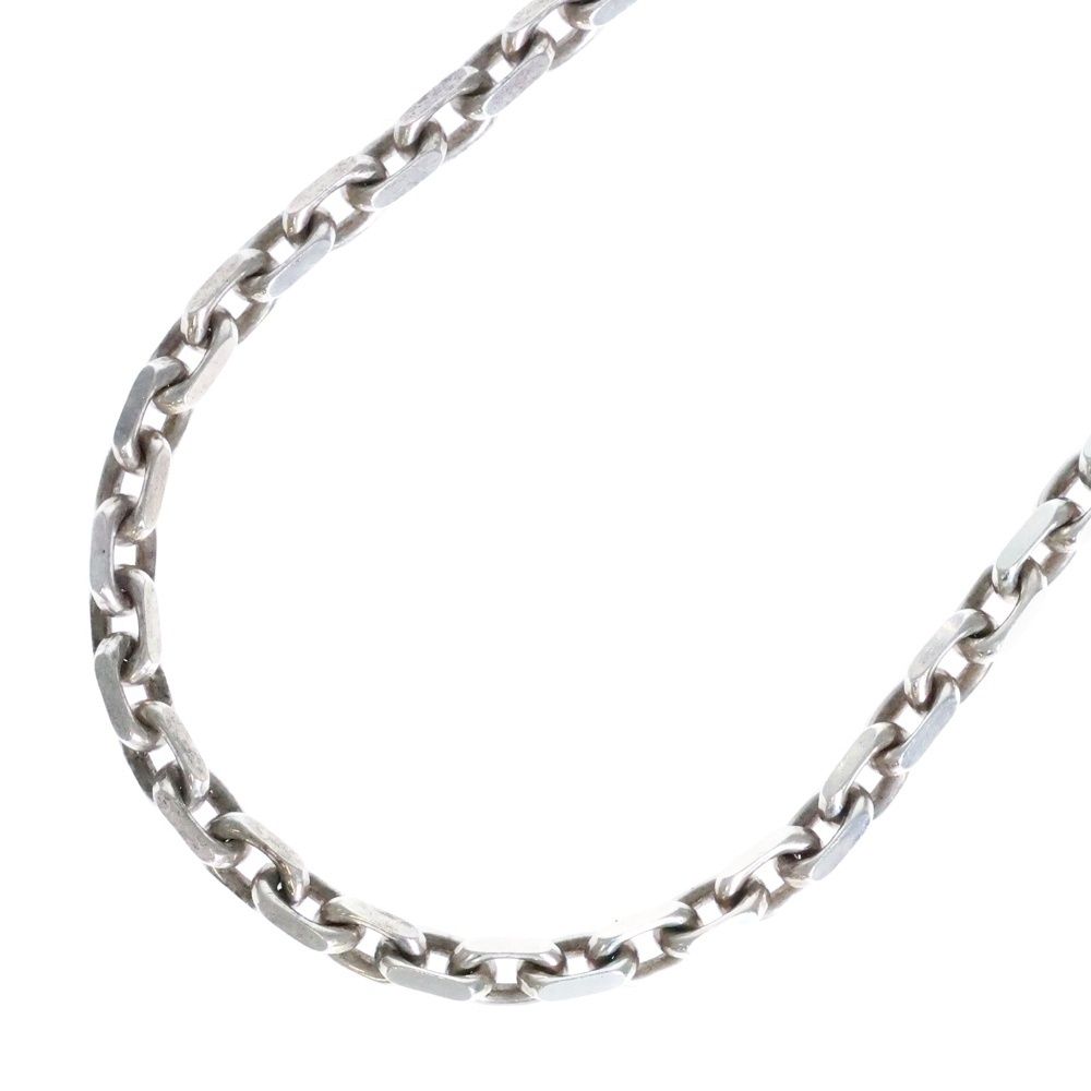 TIFFANY - Co. ティファニー MAKERS メイカーズ K18コンビナローチェーンネックレス シルバー