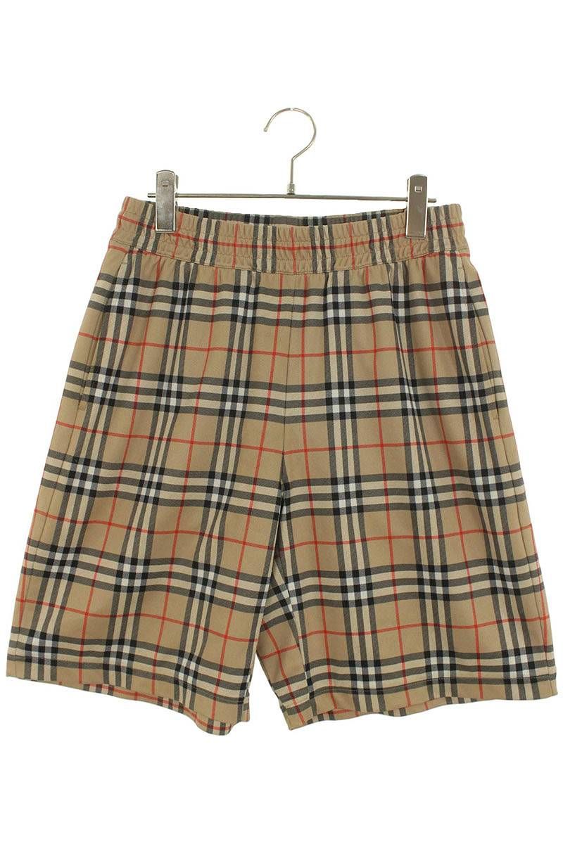 BURBERRY　ハーフパンツ　スカート　ノバチェック　金ボタン　S BURBERRY ハーフパンツ スカート ノバチェック 金ボタン S