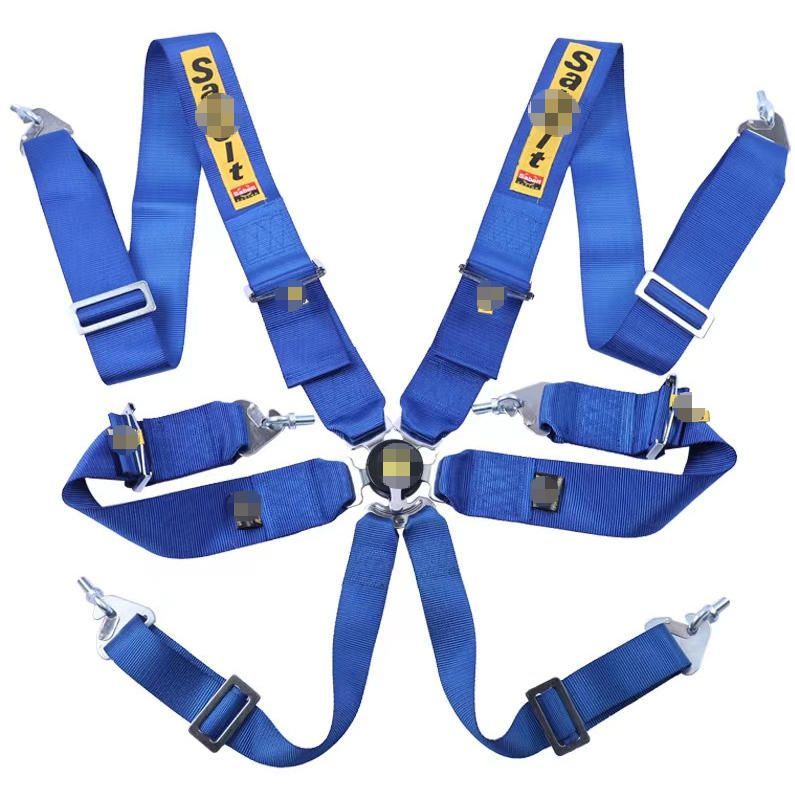 サベルト 6点スナップオンレーシングベルトハーネス安全ショルダーストラップ ベルト本体