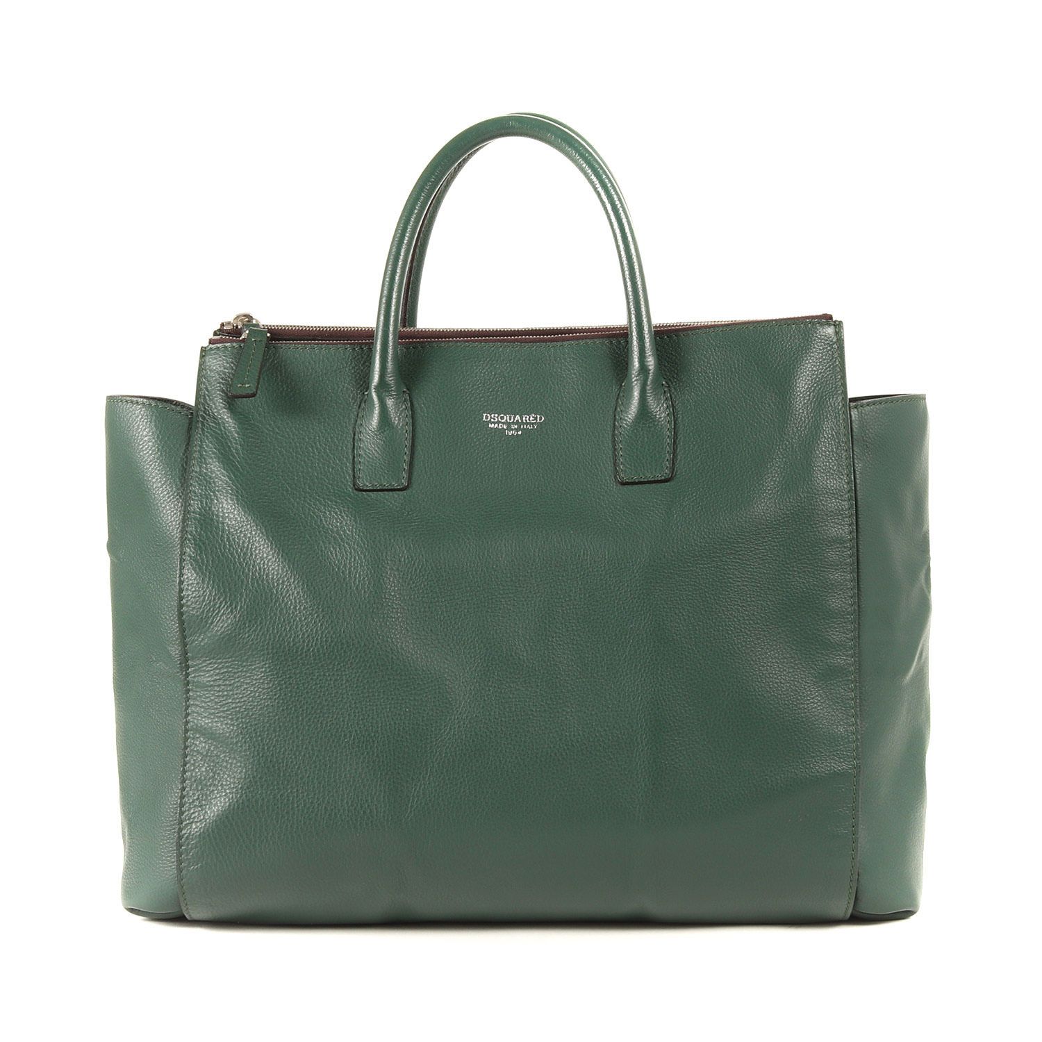 美品】DSQUARED2 ディースクエアード バッグ / レザー ボストン ハンド  