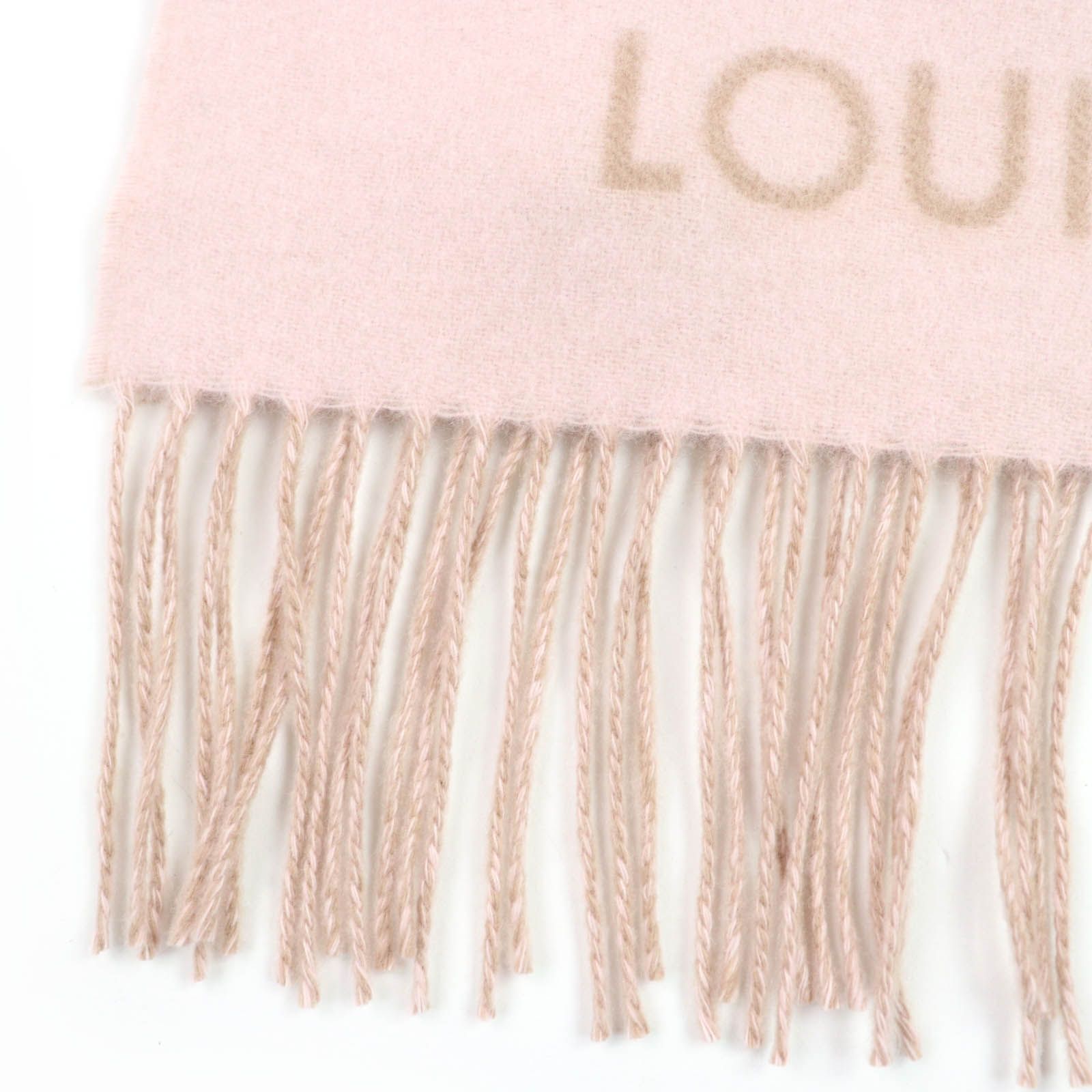 LOUIS VUITTON マフラー・レイキャビック ピンク LOUIS VUITTON