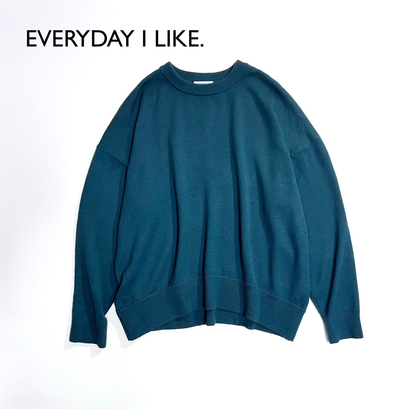 cg67 EVERYDAY I LIKE. ベーシック ニット クルーネック ウール ニット