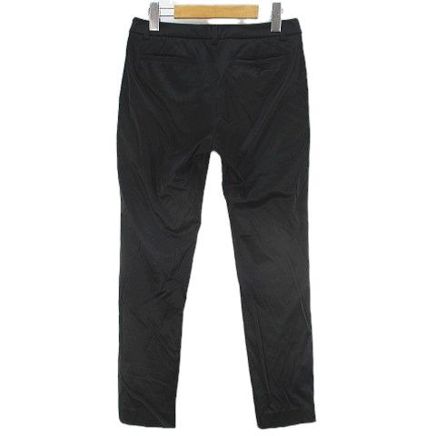 ヴィヴィアンタム VIVIENNE TAM ロング丈 スキニーパンツ 0 黒系 ブラック ジップフライ 金具 ストレッチ WWW_NOITHATQUANGTHANH_NET