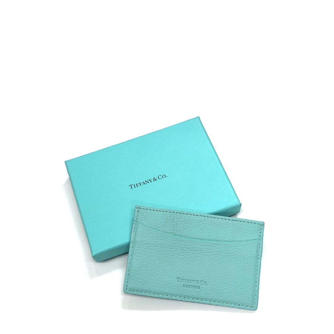 美品】TIFFANY＆CO. ティファニー パスケース カードケース レザー