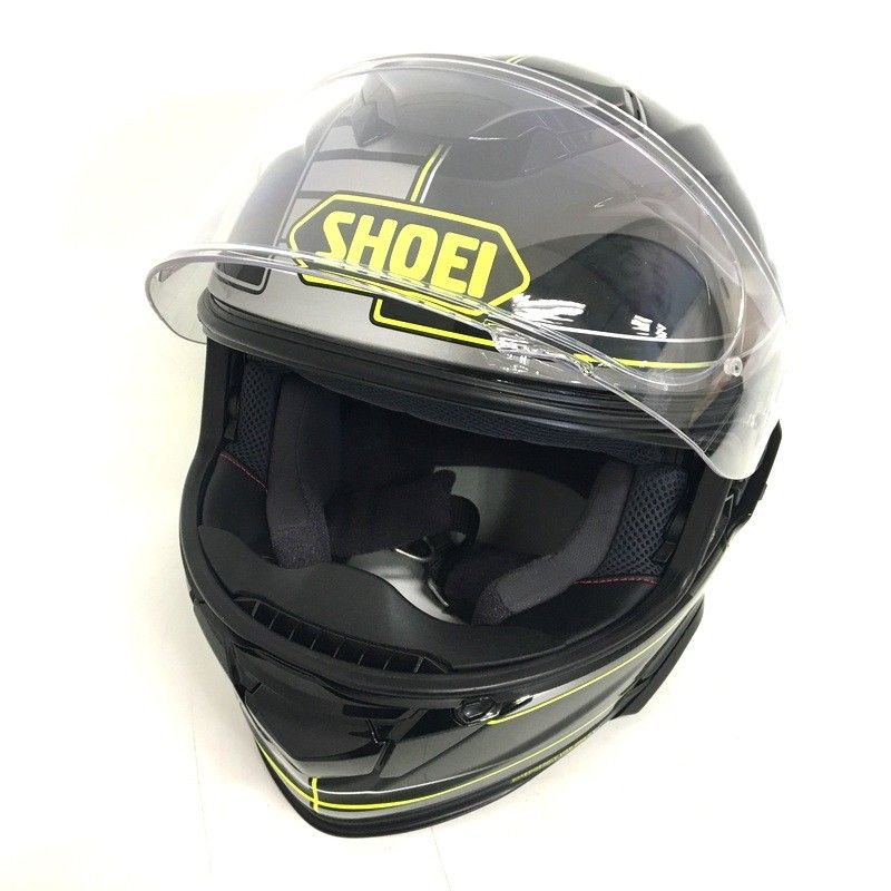SHOEI ショウエイ GT-Air2 CROSSBAR フルフェイスヘルメット 除菌消臭済 XLサイズ イエロー ブラック オートバイ ツーリング ライディング バイカー バイク用品 TA3524