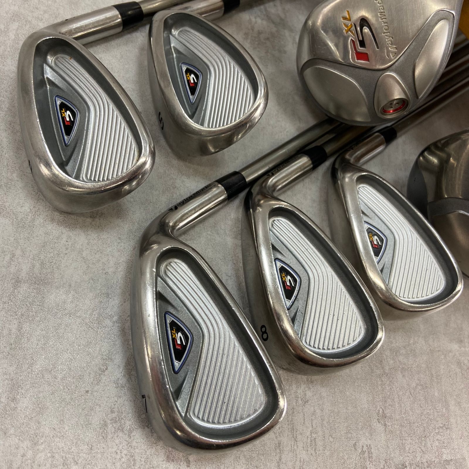 TaylorMade - テーラーメイド r5 XL レディースゴルフ 9本セット かわいい 初心者 L テーラーメイド r5 XL レディースゴルフ8本セット カーボン L 右