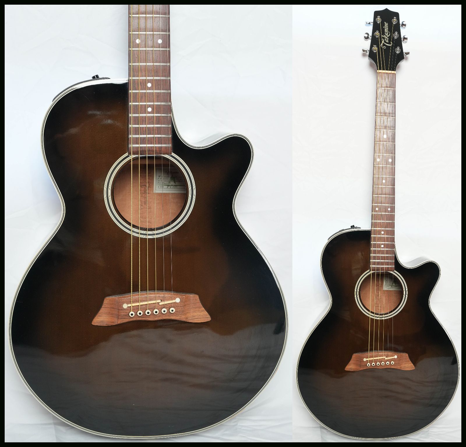 Takamine PT-106 エレアコ Takamine PT106 エレアコギター ブラック