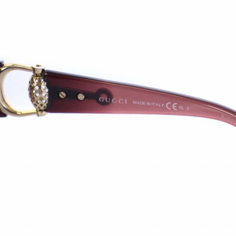 グッチ GUCCI サングラス ゴールド金具 61□15 110 茶 ブラウン グッチ GUCCI サングラス ゴールド金具 61□15 110 茶 ブラウン