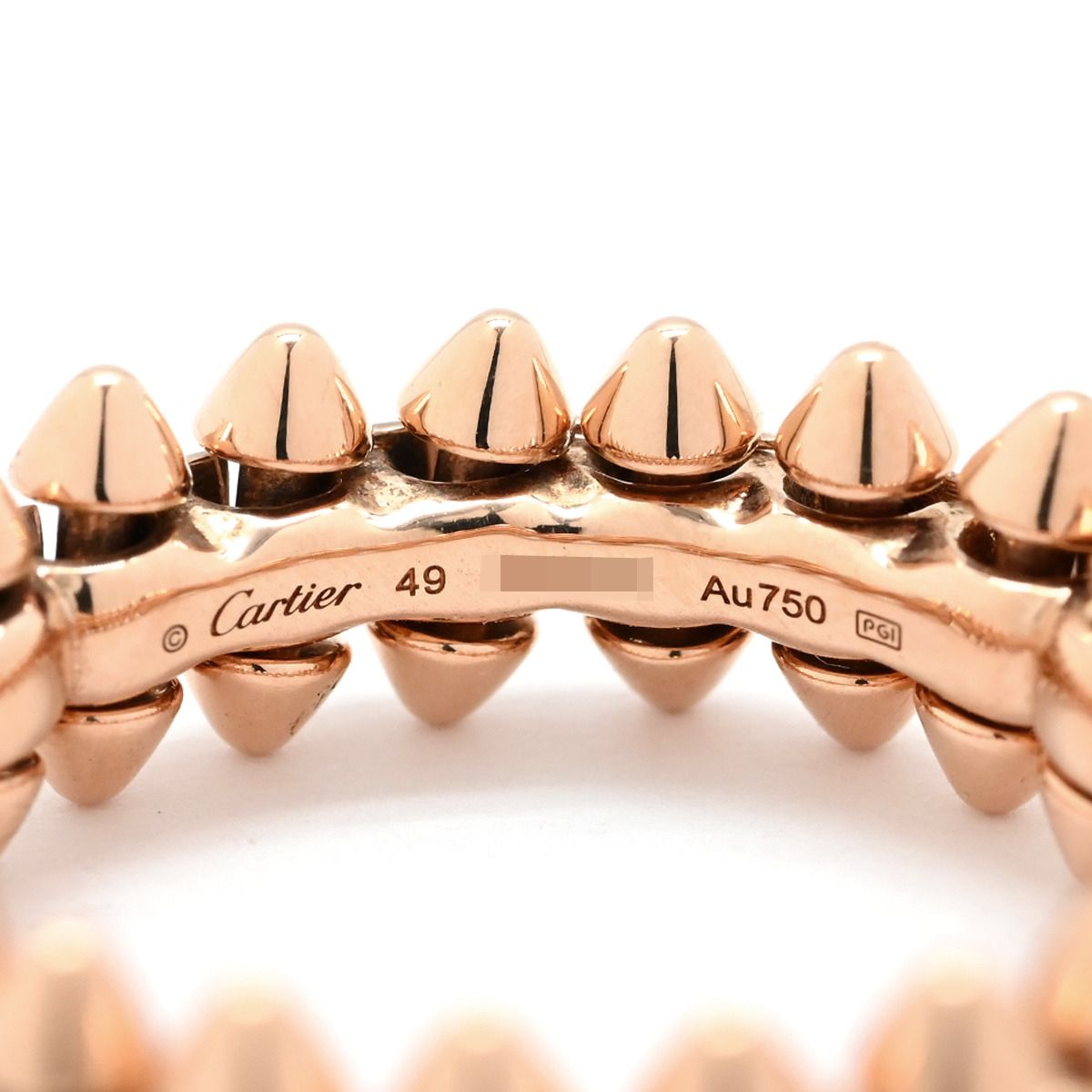 カルティエ Cartier リング 指輪 クラッシュ ドゥ カルティエ SM K18PG