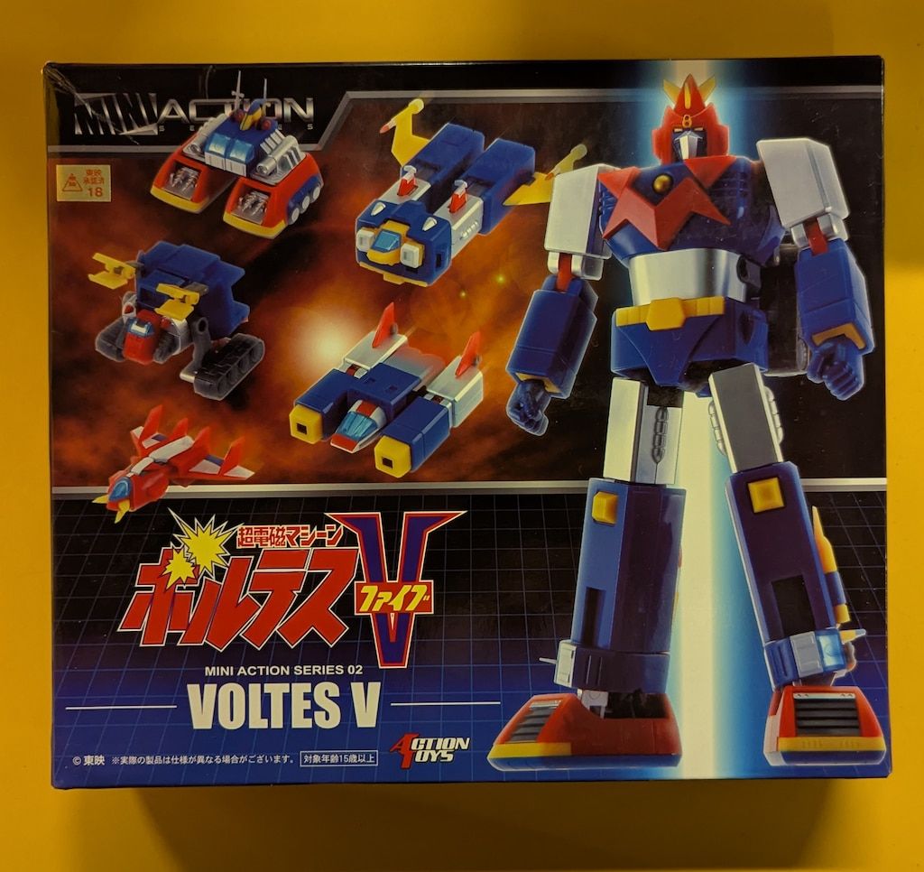 Action Toys ミニアクションフィギュア 超電磁マシーン ボルテスV 購入