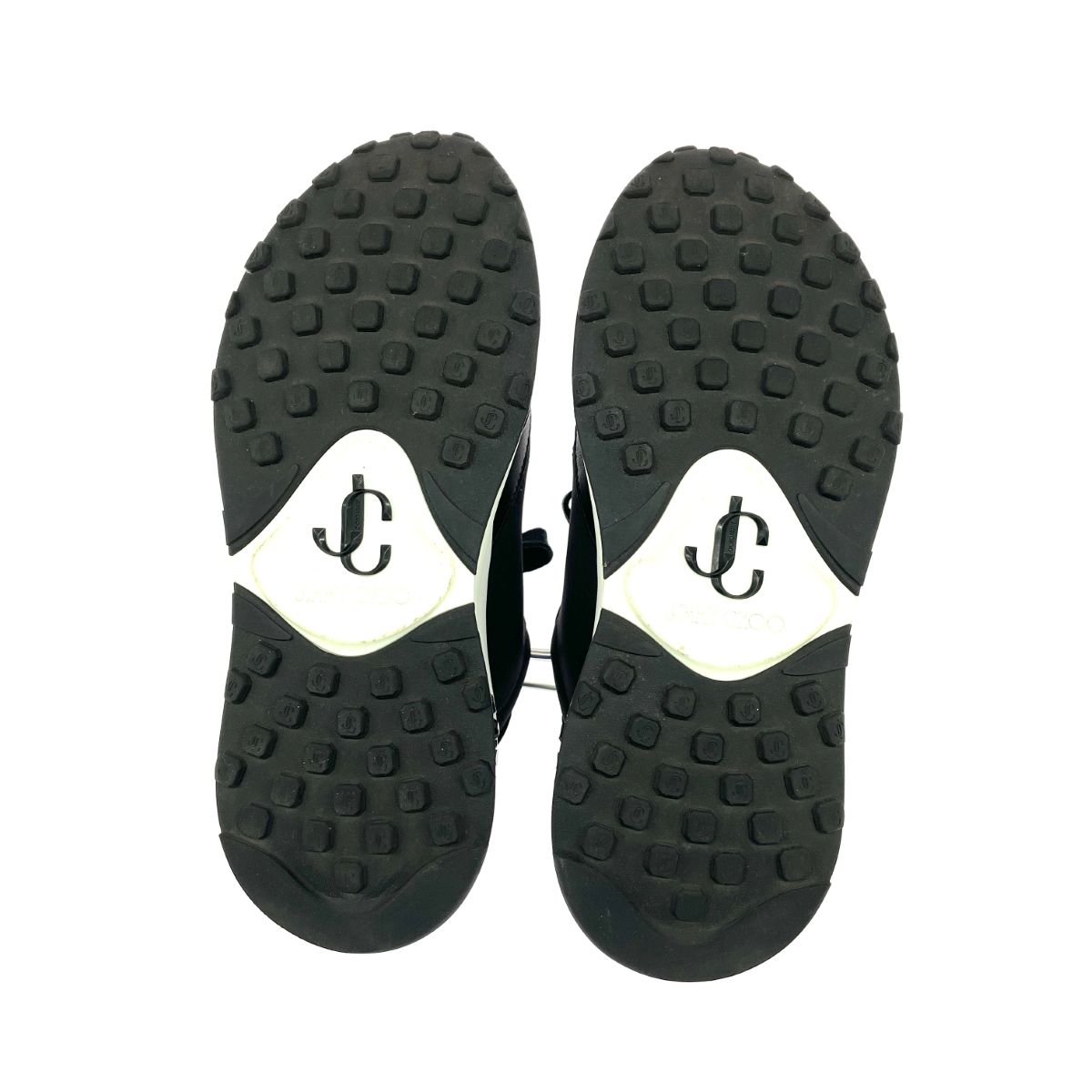 JIMMY CHOO ジミーチュウ スニーカー 表記サイズ:38 ロゴデザイン 