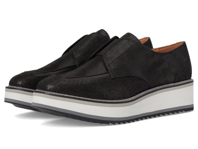 (取寄) ジョンストン&マーフィー レディース グレースリン ゴア オックスフォード Johnston & Murphy women Gracelyn Gore Oxford Black 送料無料】 ジョンストンアンドマーフィー レディース