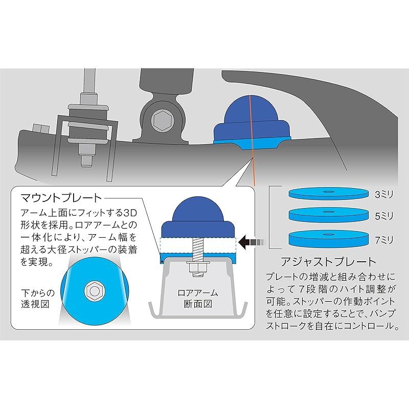2WD バンプストッパー