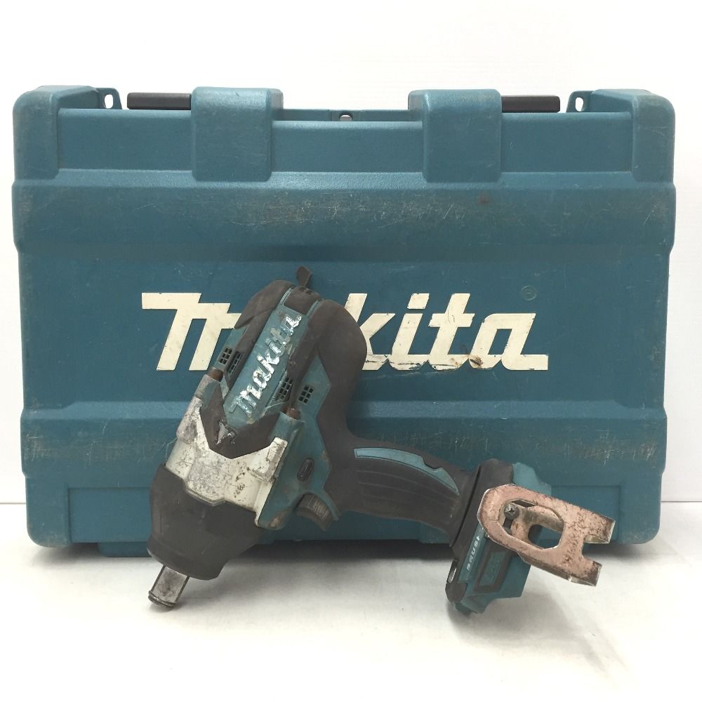 makita マキタ 18V対応 19mm 充電式インパクトレンチ 最大トルク800N m 動作音大 本体のみ ケース 変換ソケット付 TW1001D