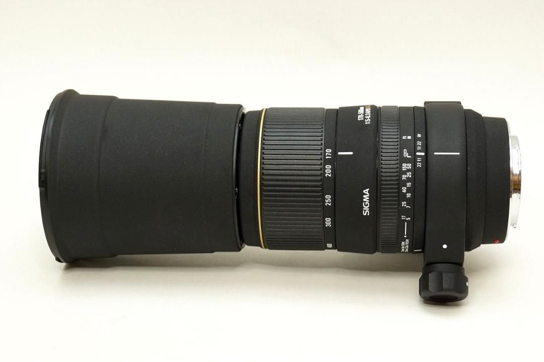 レンズ(ズーム)ソニー用 SIGMA 170-500mm F5-6.3 APO 後期型 - レンズ ...