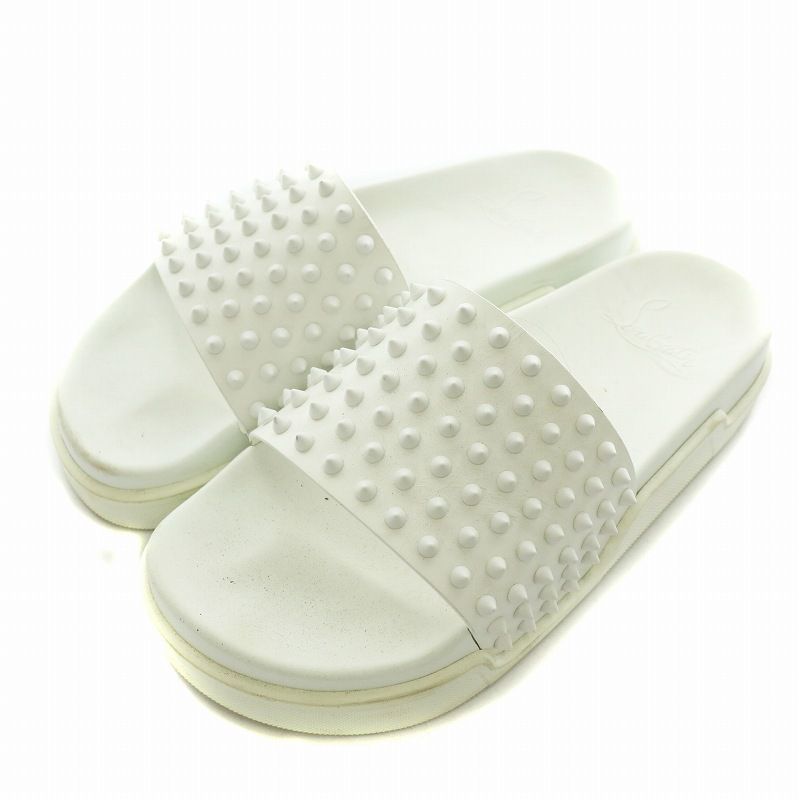 クリスチャンルブタン Christian louboutin シャワーサンダル ラバー