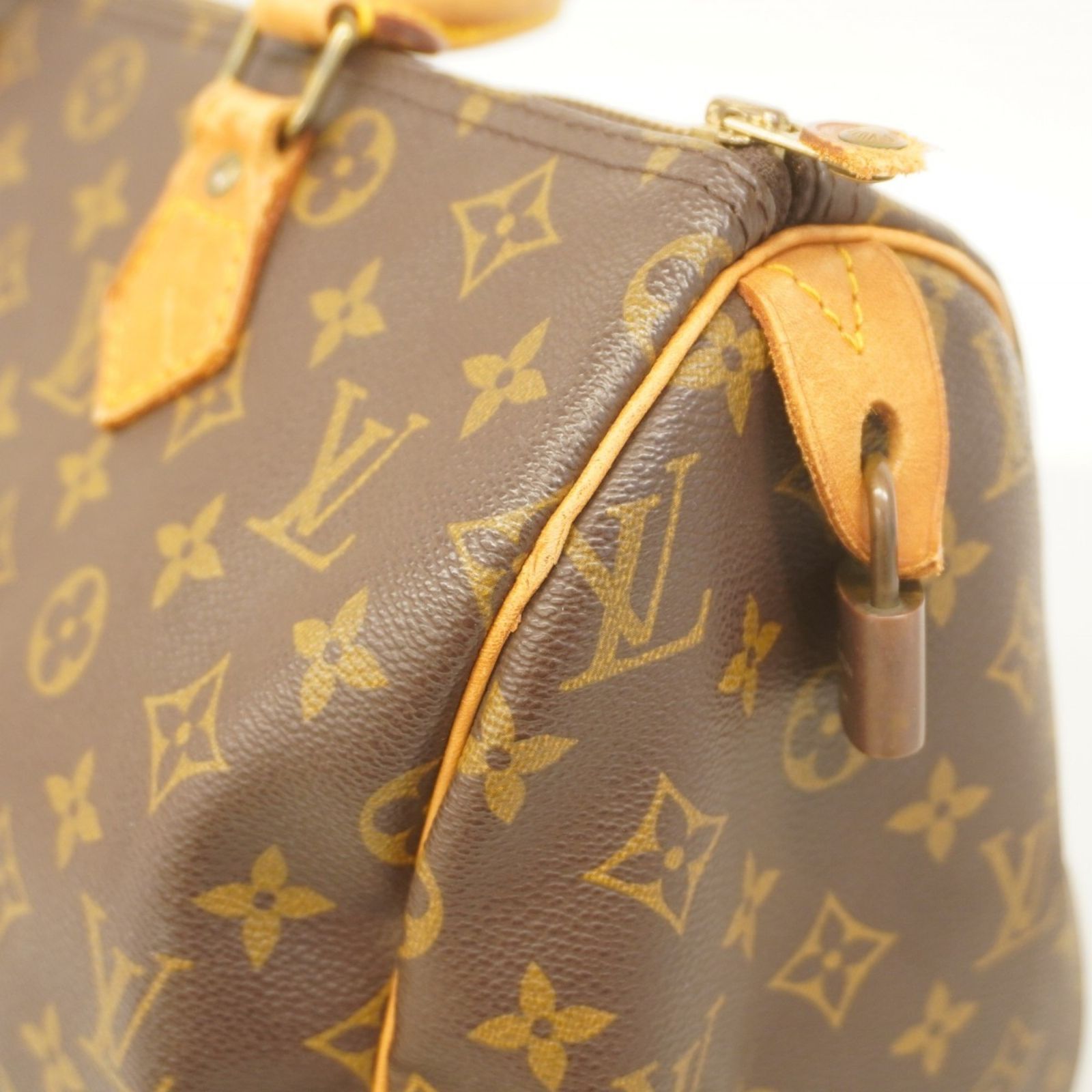 ✨美品 /大人気✨ルイヴィトン　モノグラム　スピーディ30 ハンドバッグ 茶 ルイ・ヴィトン(Louis Vuitton) ルイ・ヴィトン ハンドバッグ