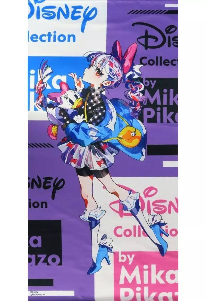 タペストリー デイジーダック 大判タペストリー Disney Collection by Mika Pikazo POP-UP STORE 受注生産