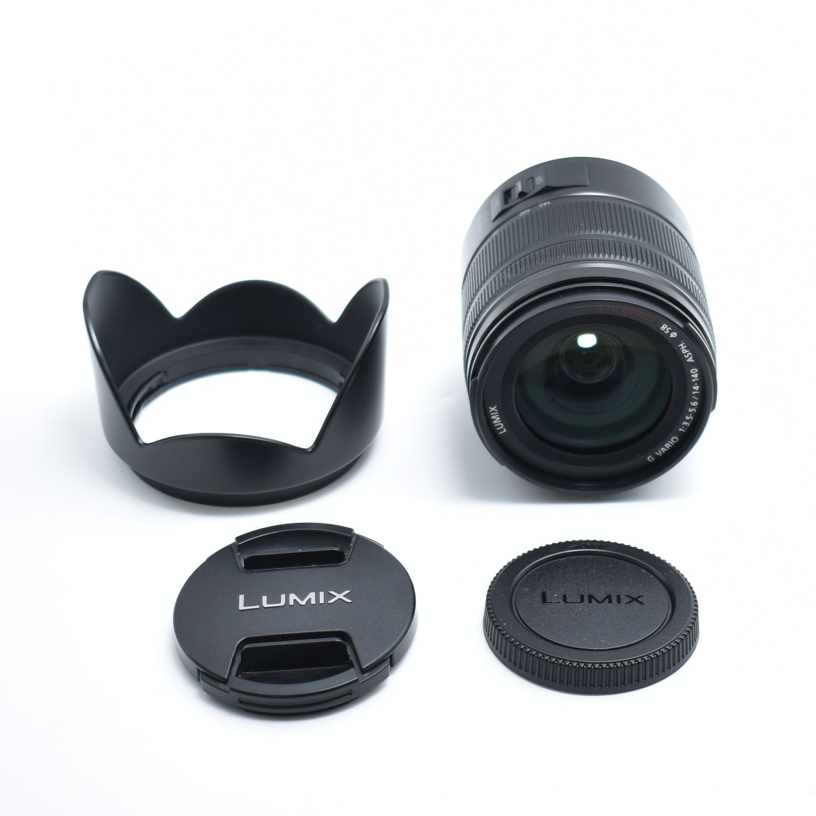 B 9446 パナソニック 標準ズームレンズ マイクロフォーサーズ用 ルミックス G VARIO 14-140mm|F3.5-5.6 ASPH.|POWER O.I.S. ブラック H-FS14140-KA