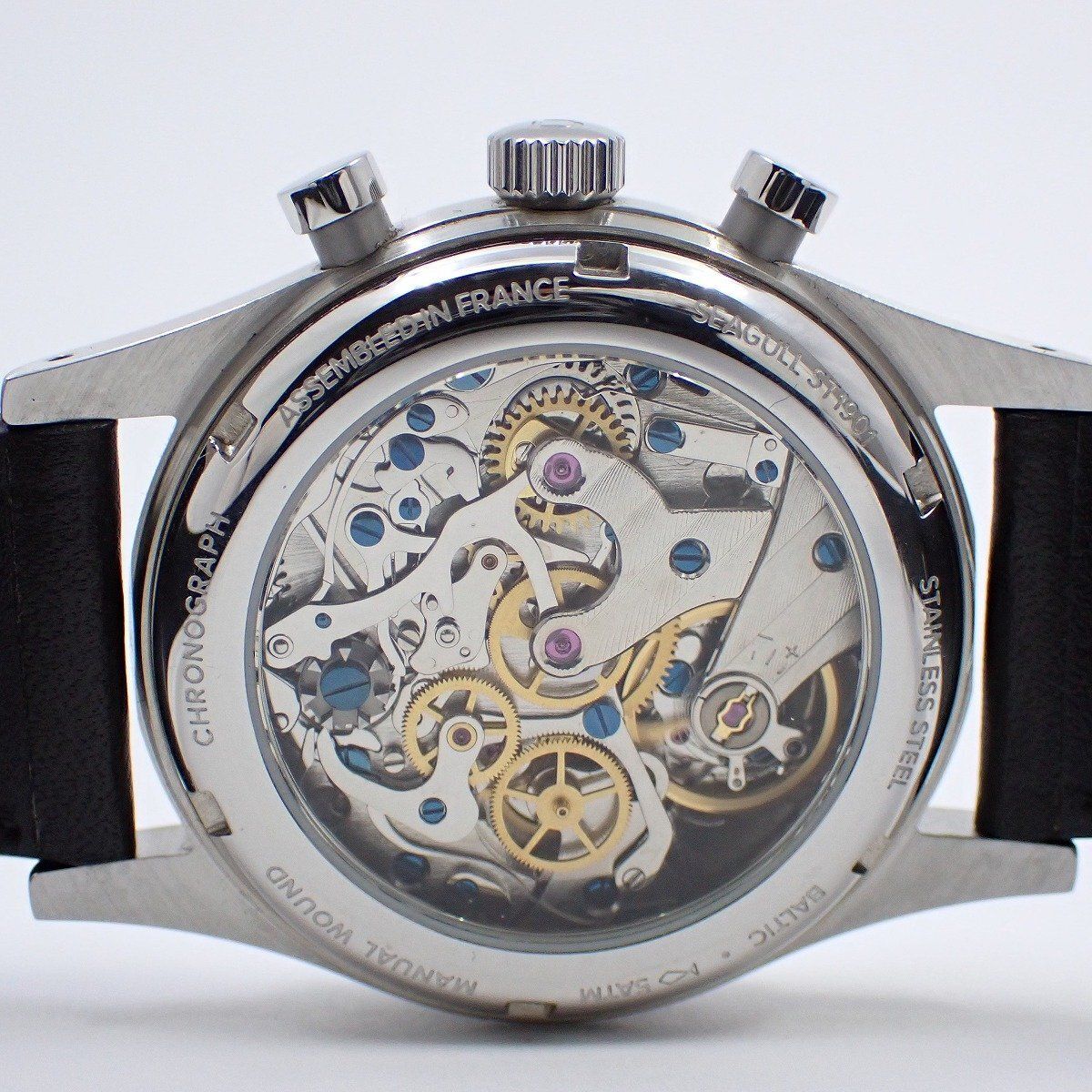 BALTIC バルチック バイコンパックス 002 クロノグラフ 手巻き メンズ