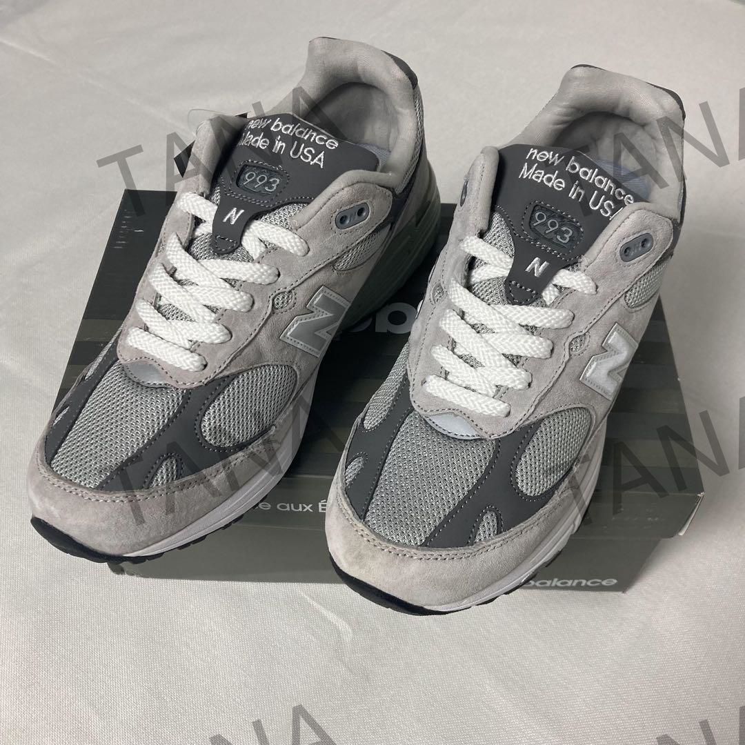 New Balance ニューバランス993 grey レディース/メンズ  スニーカー 箱付