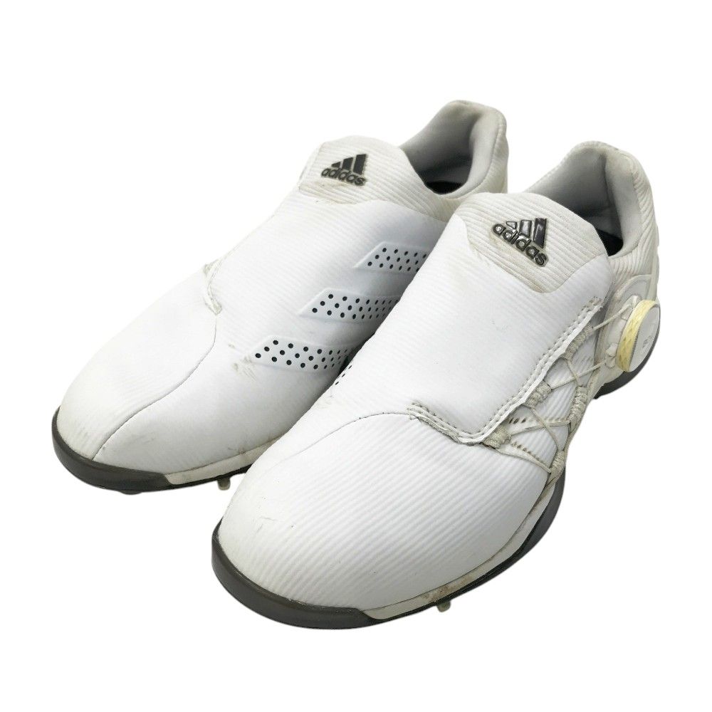 ADIDAS GOLF アディダスゴルフ EG9721 W POWERWRAP BOA ゴルフシューズ  ホワイト系 22.5 [240101349716] ゴルフウェア レディース ストスト