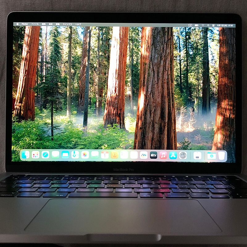 【本体のみ】Apple MacBook Pro (13インチ M1 2020)【M1チップ・メモリ16GB・SSD256GB】A2338 EMC3578/LT-250796（329038）