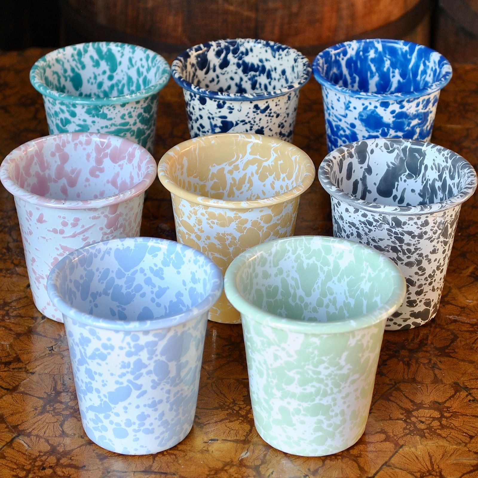 クロウキャニオンホームCROWCANYONHOME☆スプラッター琺瑯ホーロー食器