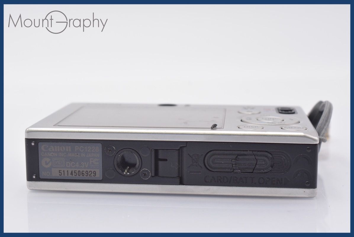 カメラ ★良品★ キヤノン Canon IXY DIGITAL 10 Ai AF 3x バッテリー付属 同梱可 #yk5283