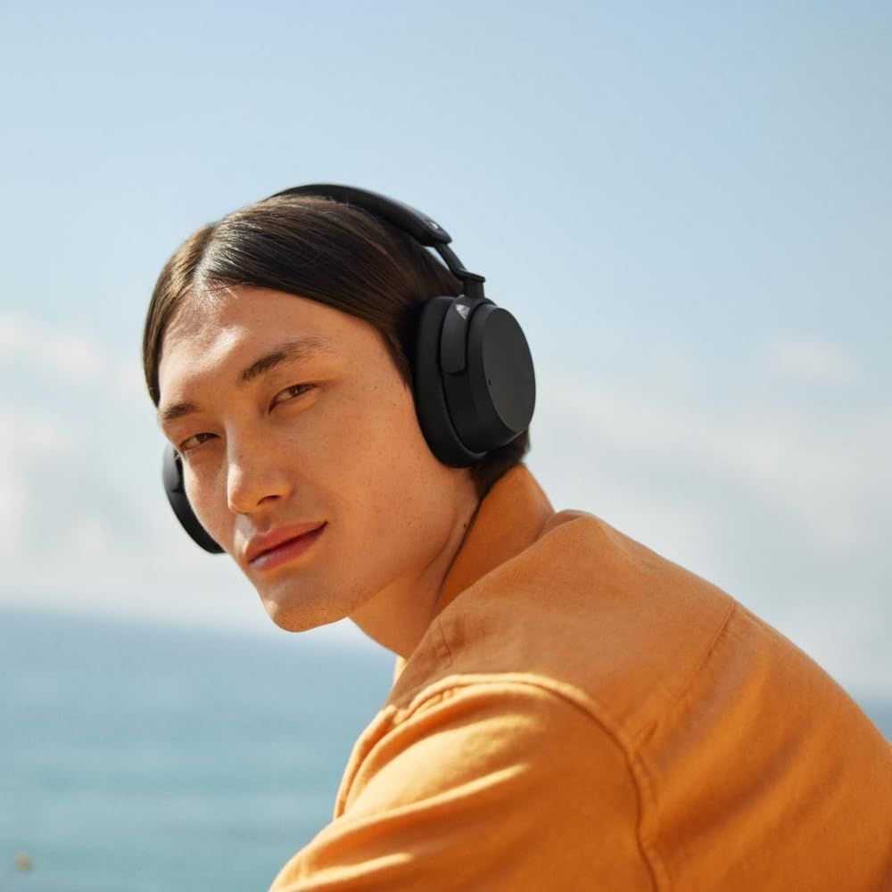 ゼンハイザー Sennheiser ワイヤレスヘッドホン ACCENTUM Wireless ブラック ドライバー 50時間再生 ノイズキャンセリング クリアな通話