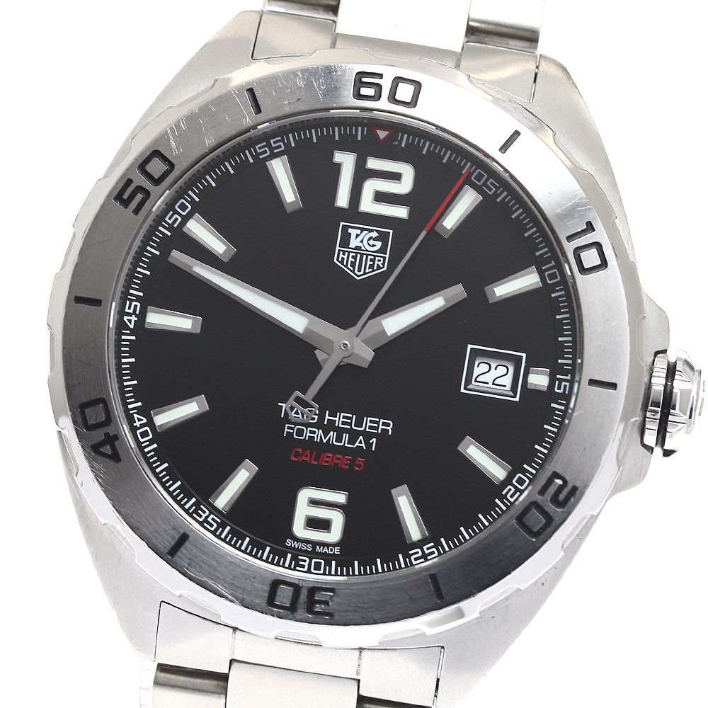 ジャンクタグホイヤー TAG HEUER WAZ2113.BA0875 フォーミュラー1 キャリバー5 デイト 自動巻き メンズ保証書付き_877322