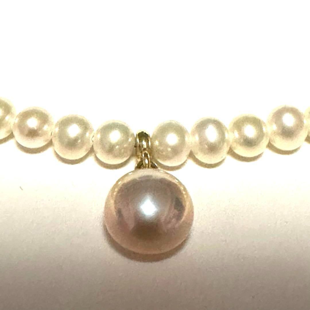 ミキモト ペルリータ MIKIMOTO ネックレス K18 ベビーパール 極美品
