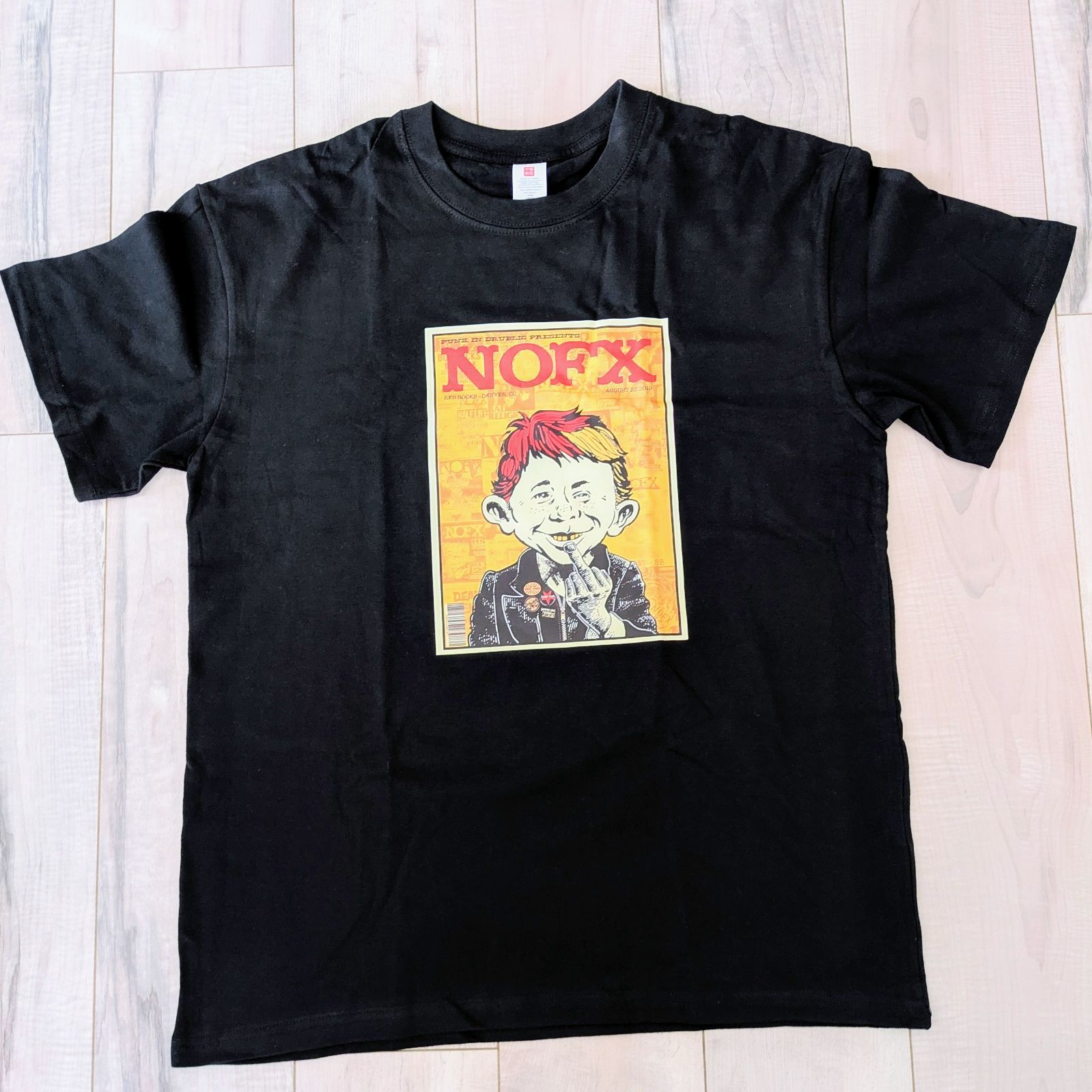 新品未開封 NOFX ノーエフエックス ジャパンツアー Tシャツ モンスターT 新品未開封 NOFX ノーエフエックス ラストジャパンツアーTシャツ