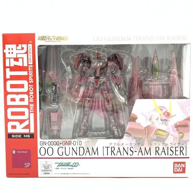 【中古】未開封)ROBOT魂＜SIDE MS＞ ダブルオーガンダム トランザムライザー[69]