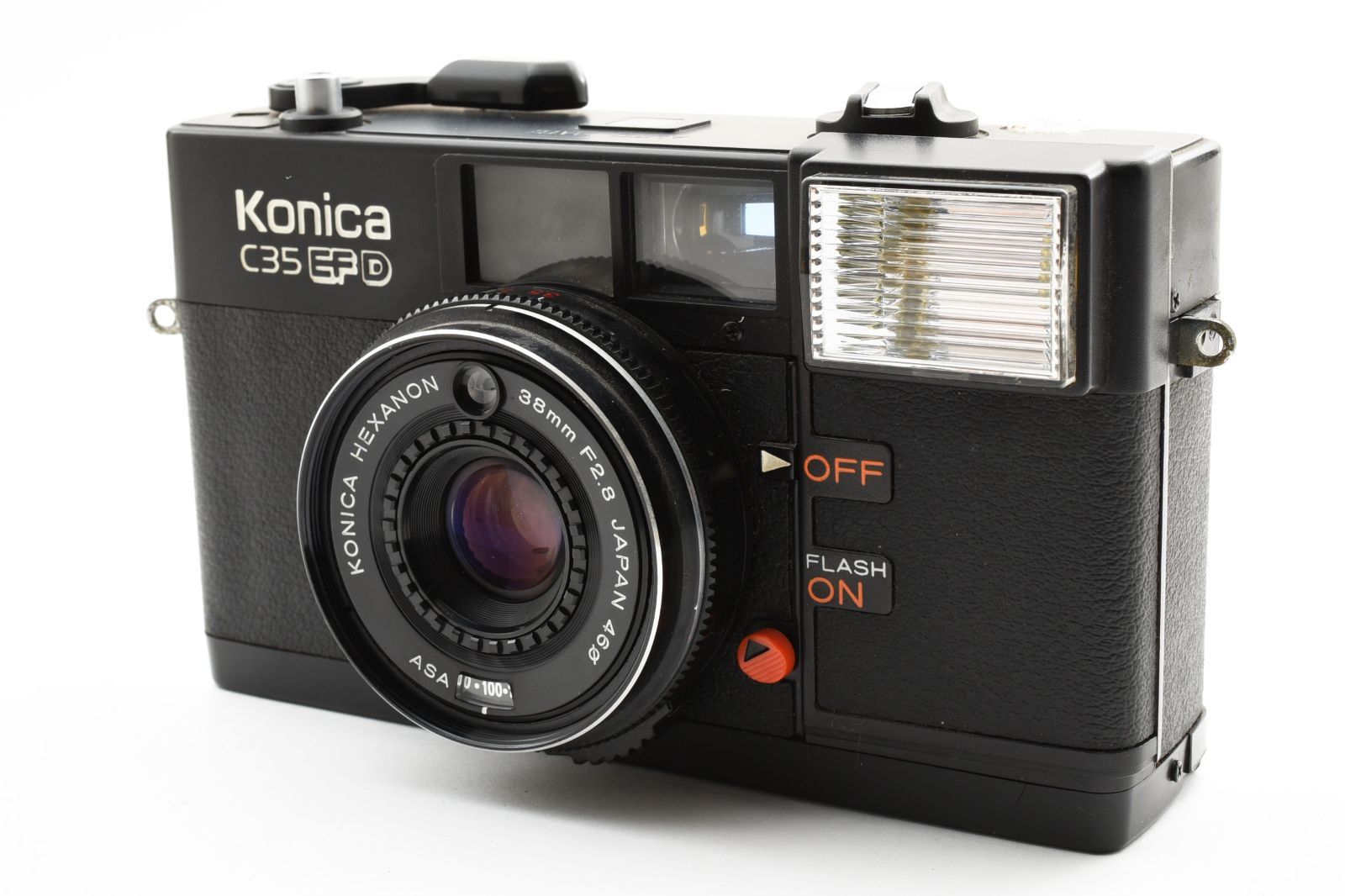 3961 【並品】 KONICA C35 EF D 38mm f/2.8 35mm Film Camera コニカ コンパクトフィルムカメラ 1007  - メルカリ