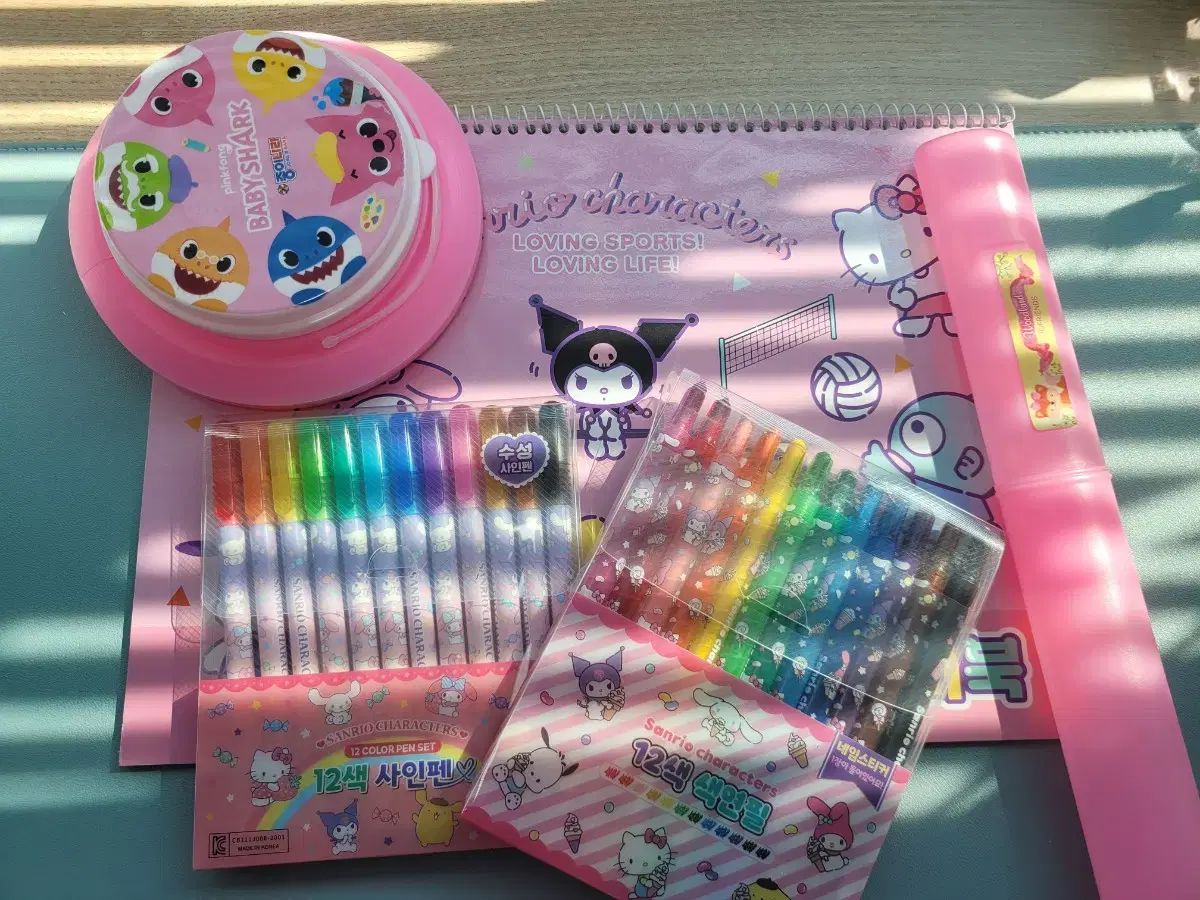 昔ながらの ユング ガイハ サンリオ 文具類 総合セット 新学期準備