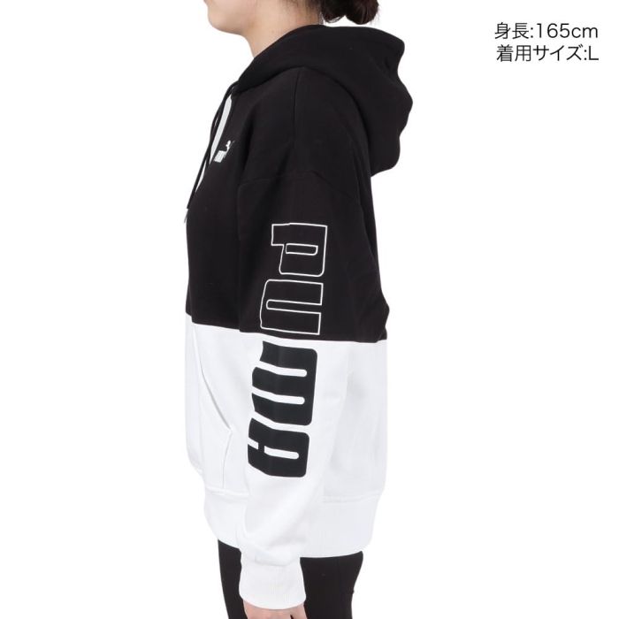 【新品・5営業日で発送】PUMA プーマ PUMA_POWER_カラーブロック_フー (678408) 色 : PUMA_BLACK サイズ : S 