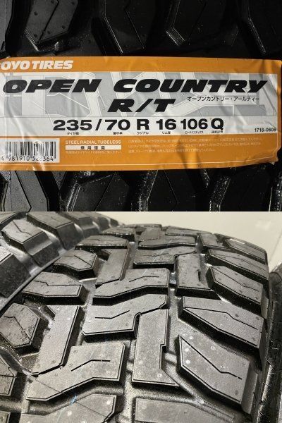 新品【TOYO オープンカントリー R/T 235/70R16】夏タイヤ AT-W XX 16 新品【TOYO オープンカントリー R/T 235/70R16】夏タイヤ AT-W XX 16