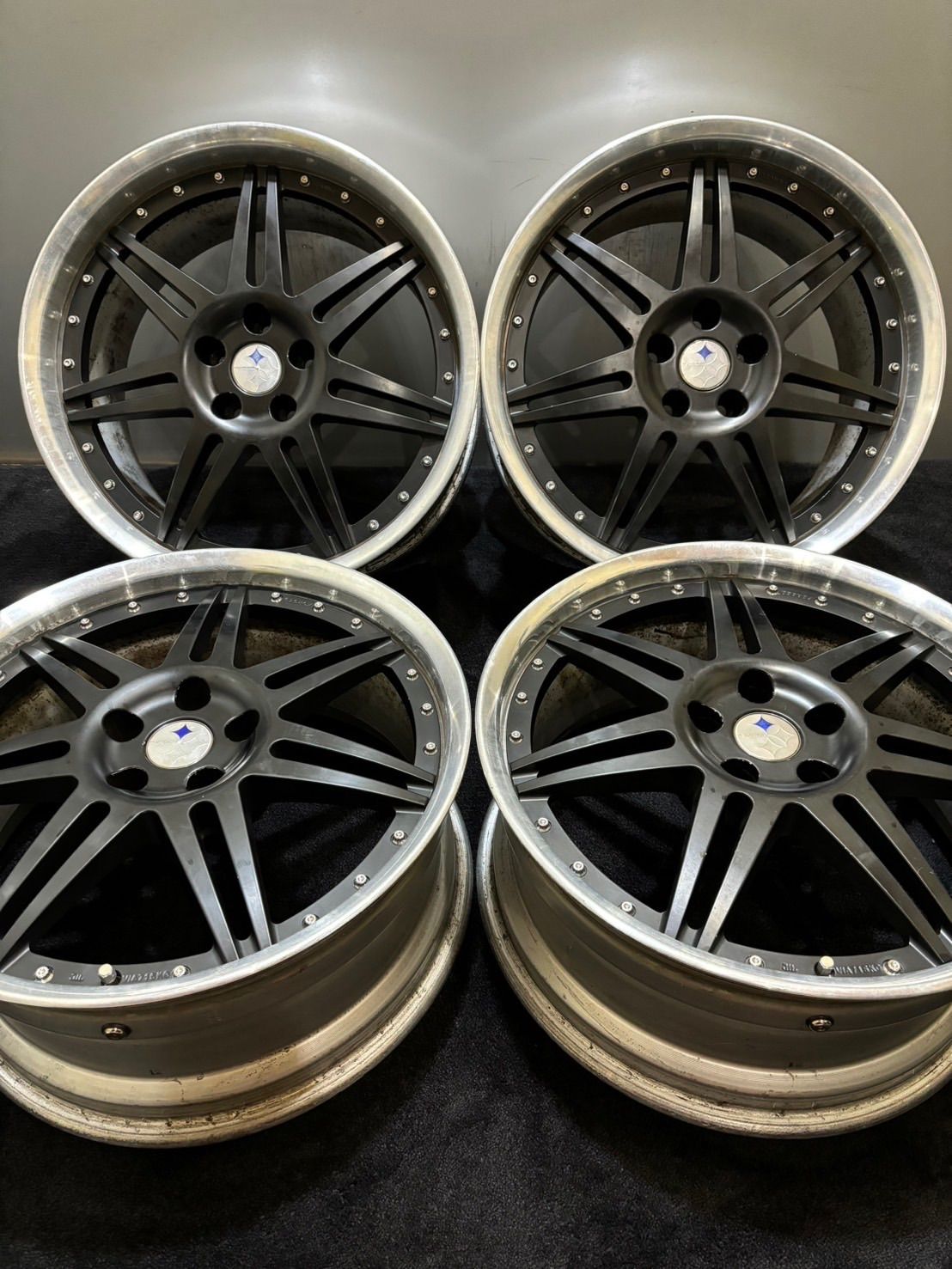 ☆HYPER FORGED 19インチ 8.5J/9.5J +36 112 5H アルミホイール
