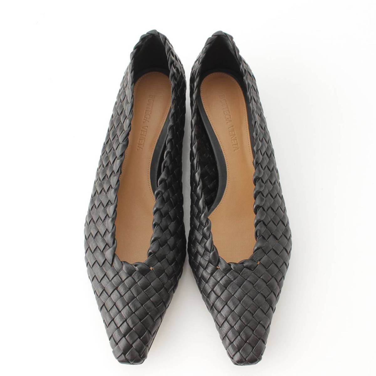 ボッテガヴェネタ BOTTEGA VENETA フラットシューズ【中古