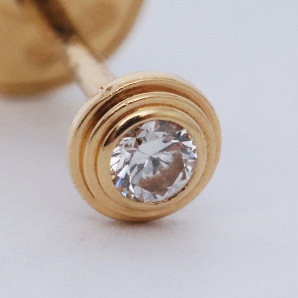 CARTIER 片耳 ダムール イヤリング XS 18金ゴールド B8301215 - メルカリ