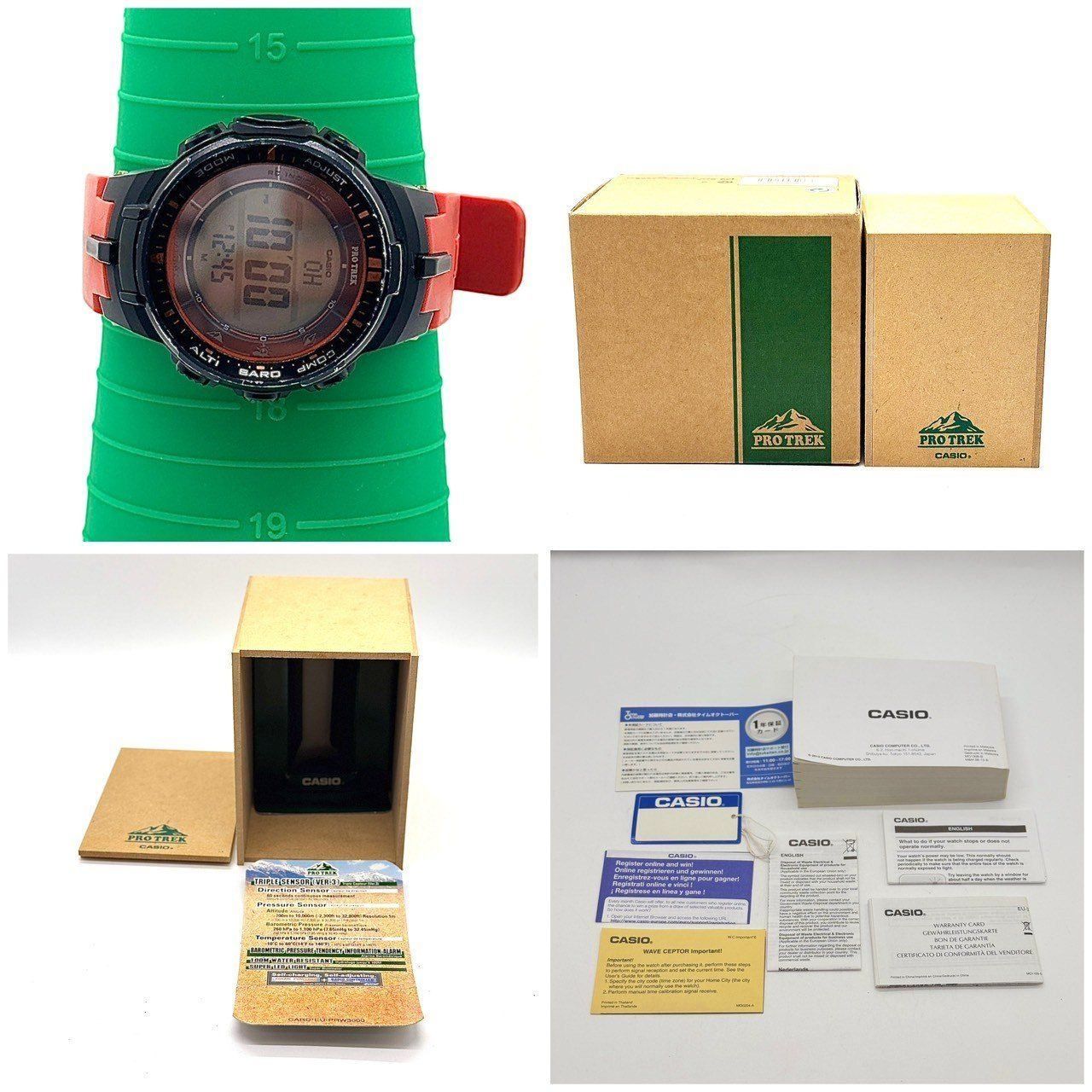 冒険心を刺激するギア✨】 CASIO カシオ PROTREK PRW-3000